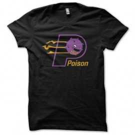 Shirt Pokemon Poison noir pour homme et femme