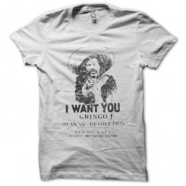 Shirt I want You Gringo blanc pour homme et femme
