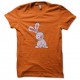 Shirt lapin rose original cartoon orange pour homme et femme