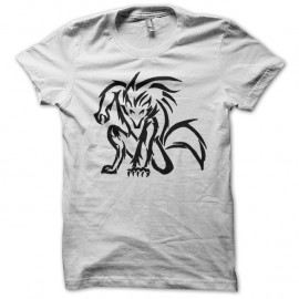 Shirt werewolf blanc pour homme et femme