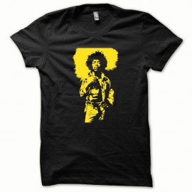 Shirt Jimi Hendrix Jaune/noir pour homme et femme