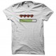 Shirt barre d energie jeux video blanc pour homme et femme