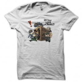 Shirt do you love snake blanc pour homme et femme