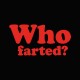 Shirt Who Fart rouge/noir pour homme et femme