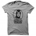 Shirt cyclops gris pour homme et femme