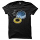 Shirt sonic hedgehog noir pour homme et femme