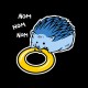 Shirt sonic hedgehog noir pour homme et femme