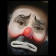 Shirt clown triste noir pour homme et femme