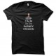 Shirt keep calm and love barney stinson noir pour homme et femme