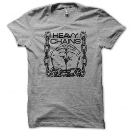 Shirt heavy chains gris pour homme et femme