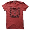 Shirt heavy chains rouge pour homme et femme