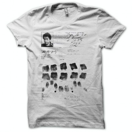 Shirt Serial Killer Ted Bundy Blanc pour homme et femme