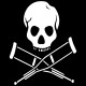 Shirt jackass noir pour homme et femme