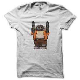 Shirt 8 bit s.w.a.g blanc pour homme et femme