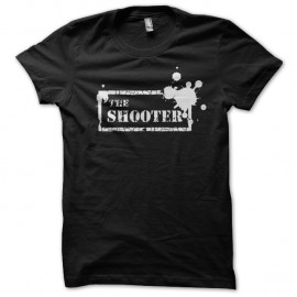 Shirt The Shooter effets paintball noir pour homme et femme
