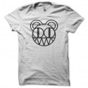 Shirt radiohead logo ourson blanc pour homme et femme