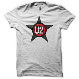 Shirt U2 blanc pour homme et femme