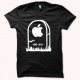 Shirt Steve Jobs RIP blanc/noir pour homme et femme