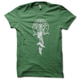 Shirt Starbucks medusa vert pour homme et femme