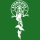 Shirt Starbucks medusa vert pour homme et femme