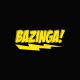 Shirt Sheldon Cooper Bazinga version originale jaune/noir pour homme et femme