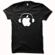 Shirt Apple Dj dub blanc/noir pour homme et femme