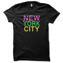 Shirt new york city noir pour homme et femme