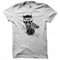 Shirt street bale nohejbal blanc pour homme et femme