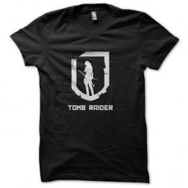 Shirt tomb raider noir pour homme et femme