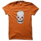 Shirt Skull in love orange pour homme et femme