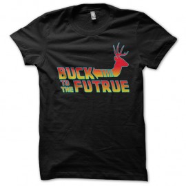 Shirt Buck to the future noir pour homme et femme