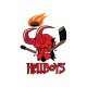 Shirt Hellboy logo blanc pour homme et femme