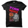 Shirt porn wars noir pour homme et femme