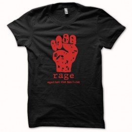 Shirt Rage Against The Machine rouge/noir pour homme et femme