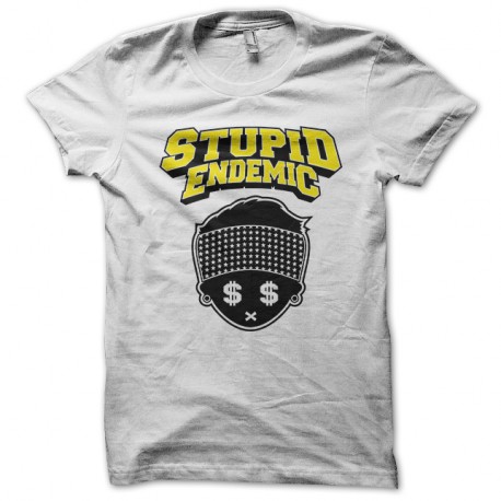 Shirt Stupid Endemic blanc pour homme et femme