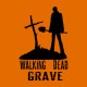 Shirt Walking Dead Grave orange pour homme et femme