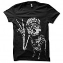 Shirt skater cool noir pour homme et femme