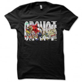 Shirt Chrono Trigger noir pour homme et femme