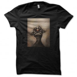 Shirt creepy art sad clown noir pour homme et femme