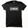 Shirt Samcro Sons of anarchy origine blanc/noir pour homme et femme