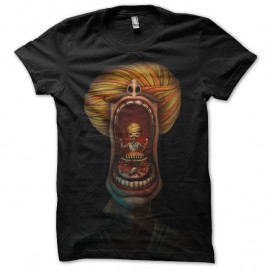 Shirt Indian style noir pour homme et femme