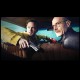 Shirt breaking bad affiche jesse et walter noir pour homme et femme