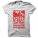 Shirt Nebula Cherry Valence blanc pour homme et femme