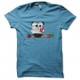 Shirt amour cartoon bleu ciel pour homme et femme