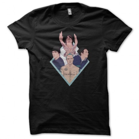 Shirt red hot chili peppers noir pour homme et femme