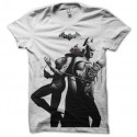 Shirt batman arkham blanc pour homme et femme