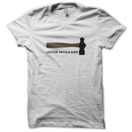 Shirt lester nygaard blanc pour homme et femme