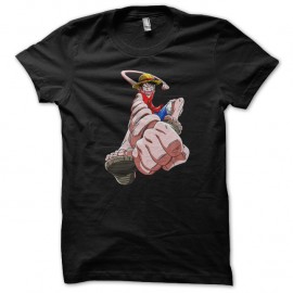 Shirt one piece luffy noir pour homme et femme
