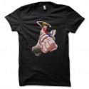 Shirt one piece luffy noir pour homme et femme