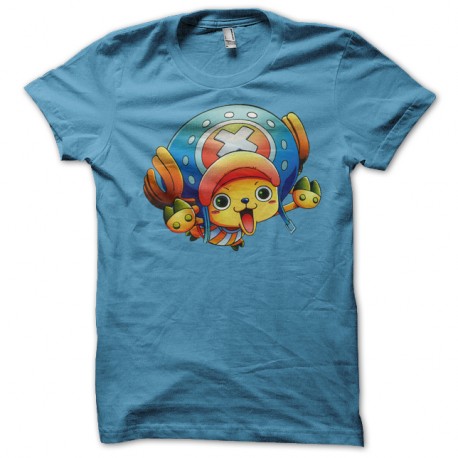 Shirt one piece chopper bleu ciel pour homme et femme
